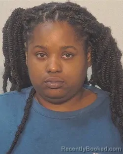 Mugshot of Arionna Seanese Miller booked in Allen County, Indiana on May 9, 2026