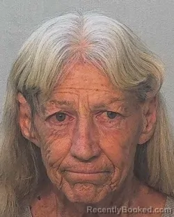 Mugshot of Shirley June Sutter booked in Allen County, Indiana on March 23, 2026