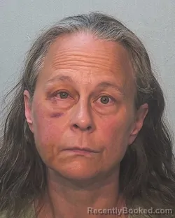 Mugshot of Virginia Adebelle Morrison booked in Allen County, Indiana on June 21, 2026