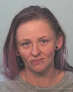 Mugshot of Mikayla Margaret Hughes booked in Allen County, Indiana on March 28, 2026