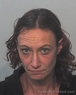 Mugshot of Megan Rose Timbrook booked in Allen County, Indiana on August 25, 2026