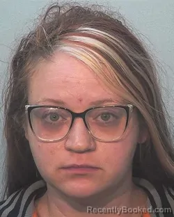 Mugshot of Kaylie Jean Hamilton booked in Allen County, Indiana on March 9, 2026