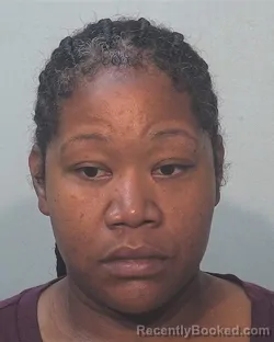 Mugshot of Jaquilla Lashea Newmon booked in Allen County, Indiana on July 30, 2026