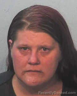 Mugshot of Ashley Mae Jackson booked in Allen County, Indiana on April 1, 2026