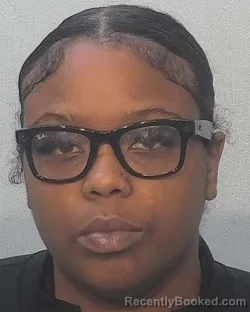 Mugshot of Keasia Lashae Green booked in Allen County, Indiana on March 14, 2026