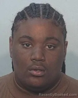 Mugshot of Jeniya Lashay Houston booked in Allen County, Indiana on March 23, 2026