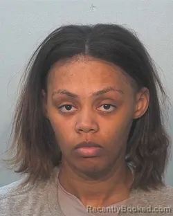 Mugshot of Makiyah Amarriyvonne Moore booked in Allen County, Indiana on March 24, 2026