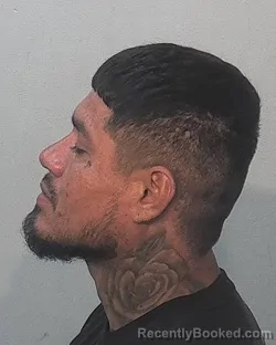 Mugshot of Luis Rolando Cardenas booked in Allen County, Indiana on July 10, 2026