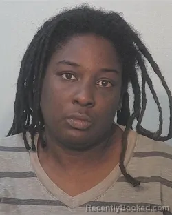 Mugshot of Brisha Lasha Calligan booked in Allen County, Indiana on September 8, 2026