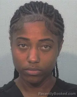 Mugshot of Anya Monae Greene booked in Allen County, Indiana on March 17, 2026