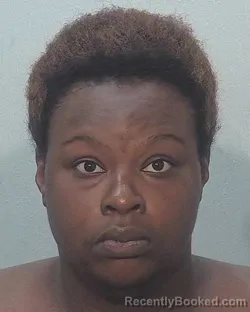 Mugshot of Alexus Ailene Oliver booked in Allen County, Indiana on May 14, 2026