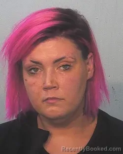 Mugshot of Brianna Nicole Knuckles booked in Allen County, Indiana on April 2, 2026