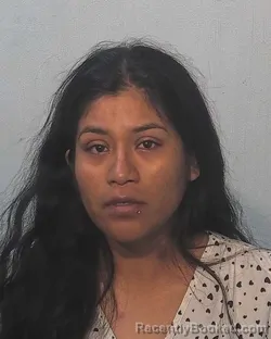 Mugshot of Eloisa Quintero booked in Allen County, Indiana on July 13, 2026