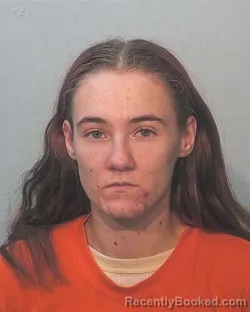 Mugshot of Briana Marie Firestone booked in Allen County, Indiana on August 24, 2026