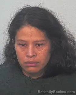 Mugshot of Natali Vanesa Marroquin-Hernandez booked in Allen County, Indiana on August 16, 2026
