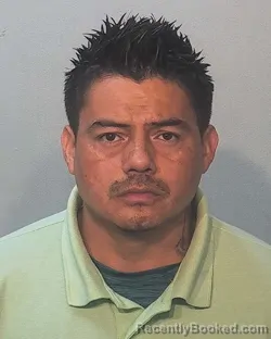 Mugshot of Jorge Mendozaharo booked in Allen County, Indiana on August 24, 2026