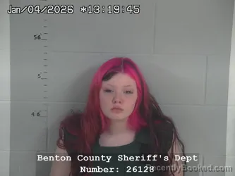 Mugshot of Carlee Bray Stephens
