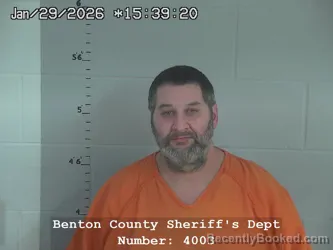 Mugshot of Justin David Burton