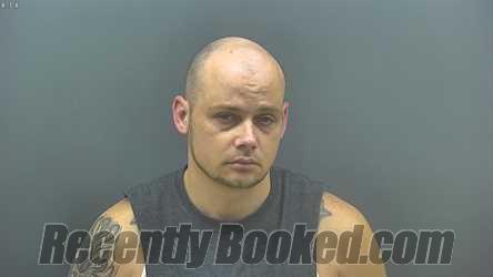 Booking photo from Blackford County, Indiana