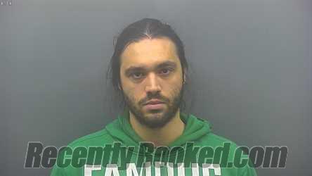 Booking photo from Blackford County, Indiana