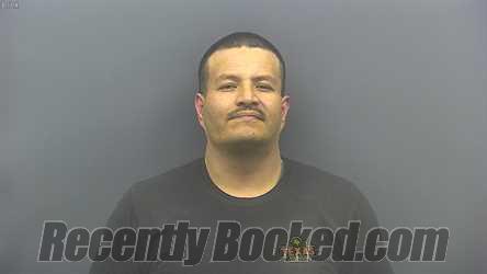 Booking photo from Blackford County, Indiana