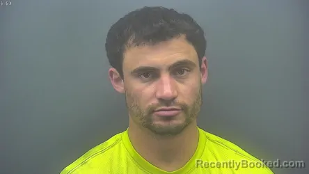 Mugshot of GARRETT GIRVIN booked in Blackford County, Indiana on April 3, 2026