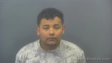 Mugshot of CRISTIANI ANTONIO booked in Blackford County, Indiana on April 15, 2026