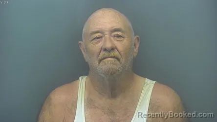 Mugshot of RICKY THOMPSON booked in Blackford County, Indiana on April 25, 2026