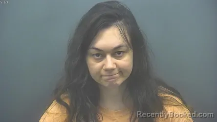 Mugshot of DEITRA LEIGH ANN VAUGHN booked in Blackford County, Indiana on May 12, 2026