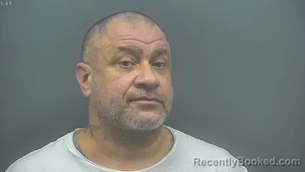 Mugshot of SHANE GARCIA booked in Blackford County, Indiana on May 17, 2026