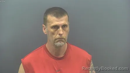 Mugshot of TRAVIS J KELLEMS booked in Blackford County, Indiana on June 2, 2026