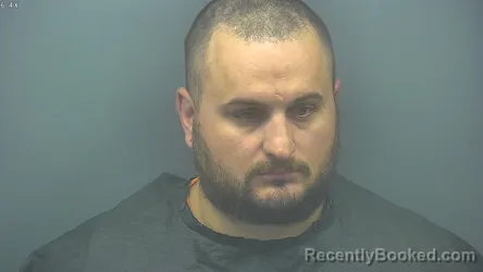 Mugshot of ARTHUR CALEB NIEMAN booked in Blackford County, Indiana on June 9, 2026