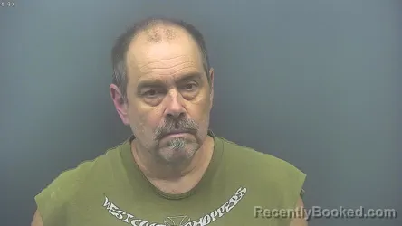 Mugshot of LARRY WEISS booked in Blackford County, Indiana on June 26, 2026