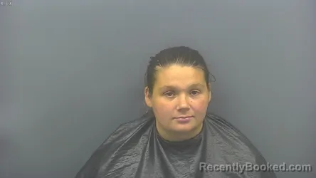 Mugshot of ANGEL HOSKINS booked in Blackford County, Indiana on July 3, 2026