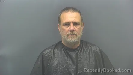 Mugshot of AARON DELAPORTE booked in Blackford County, Indiana on July 7, 2026