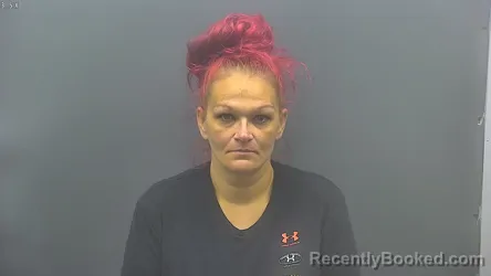 Mugshot of ASHLEY JARRETT booked in Blackford County, Indiana on July 9, 2026