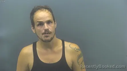 Mugshot of JOSHUA DAVID HATTEN booked in Blackford County, Indiana on July 9, 2026