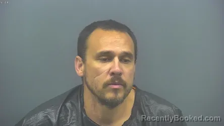 Mugshot of CHRISTOPHER JOHN FONTENOT booked in Blackford County, Indiana on July 17, 2026