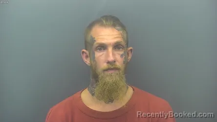 Mugshot of DYLAN MILES CASEY TAYLOR booked in Blackford County, Indiana on July 28, 2026