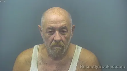 Mugshot of RICKY THOMPSON booked in Blackford County, Indiana on August 1, 2026