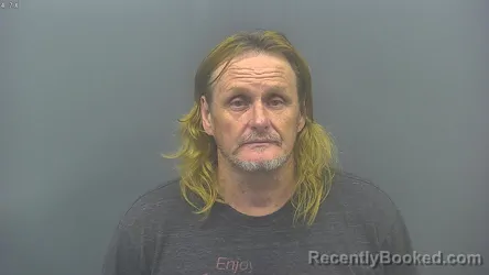 Mugshot of Michael K Donahoe booked in Blackford County, Indiana on August 10, 2026