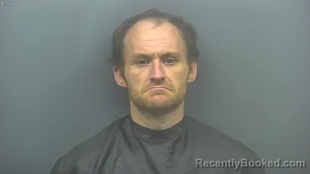 Mugshot of Joshua Edward Jarrells booked in Blackford County, Indiana on August 13, 2026