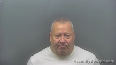 Mugshot of Raymond Barnes booked in Blackford County, Indiana on August 16, 2026