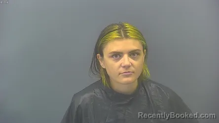 Mugshot of Kiara Shields booked in Blackford County, Indiana on August 18, 2026