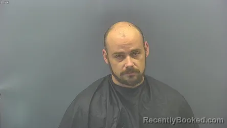 Mugshot of Michael Hamilton booked in Blackford County, Indiana on August 18, 2026