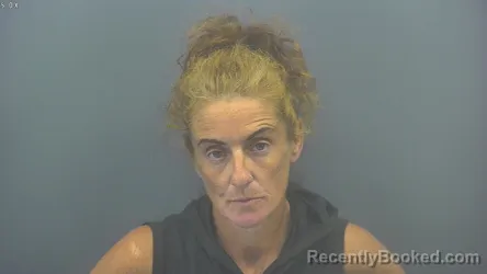 Mugshot of Ashley Ann Lamotte booked in Blackford County, Indiana on August 18, 2026