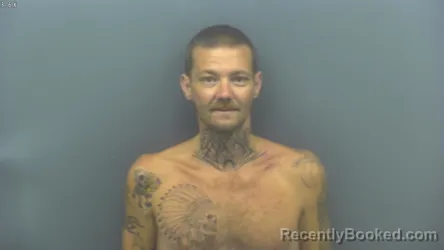 Mugshot of Brett R Buckner booked in Blackford County, Indiana on September 4, 2026
