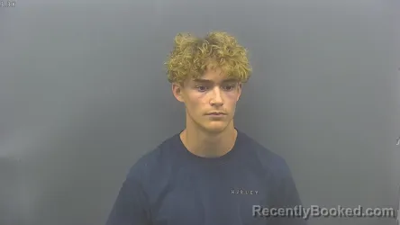 Mugshot of Dawson Ray Southerland booked in Blackford County, Indiana on September 11, 2026