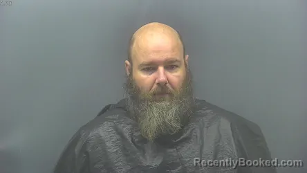 Mugshot of Kenneth Swift booked in Blackford County, Indiana on September 24, 2026