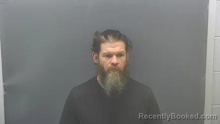 Mugshot of Dax Rutherford booked in Blackford County, Indiana on September 25, 2026